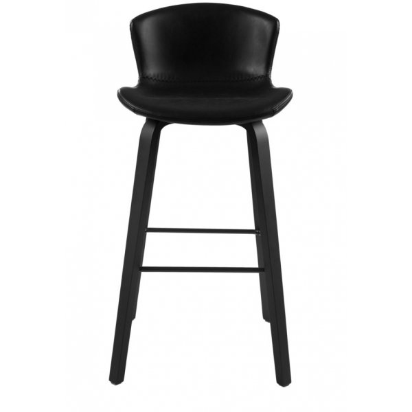 Tabouret de bar Kine - Vintage noir Tabouret de bar Kine - Vintage noir
