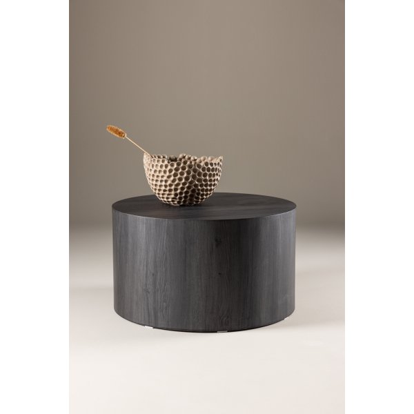 Table basse York 80 cm - Noir