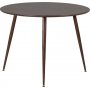 Table  manger en noyer 100 cm - Plaza + Pieds de meubles