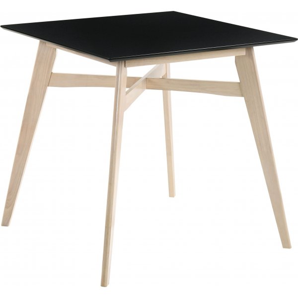 Barbord med 4 st barstolar - Whitewash/svart Barbord med 4 st barstolar - Whitewash/svart