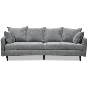Gotland 3-sits svngd soffa - Oxford mrkgr + Mbeltassar