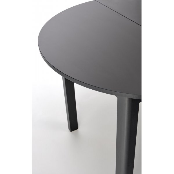 Berivan uitschuifbare eettafel 102-142 cm - Zwart