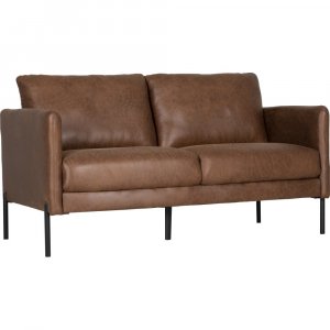 Kingsley 2,5-sits soffa - Cognac (Ecolder) + Mbelvrdskit fr textilier