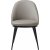 Chaise de salle  manger Billy en PU gris clair