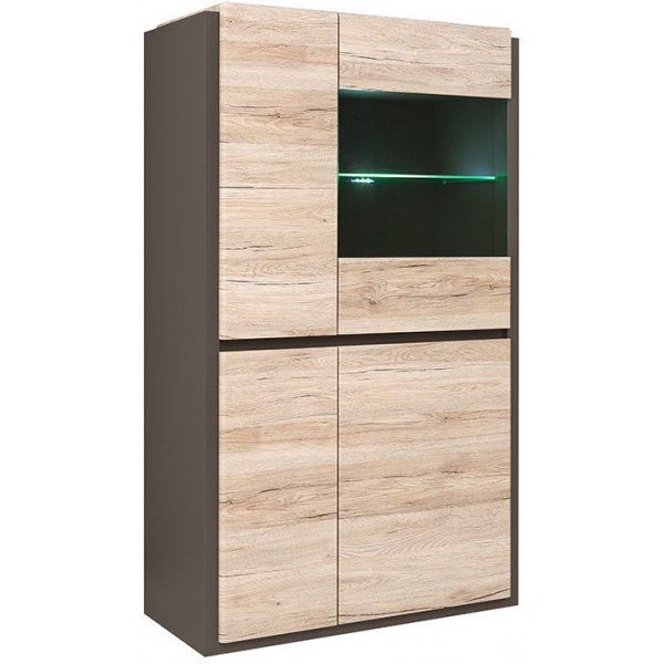 Runsala skåp - Ek/grå Runsala skåp - Ek/grå