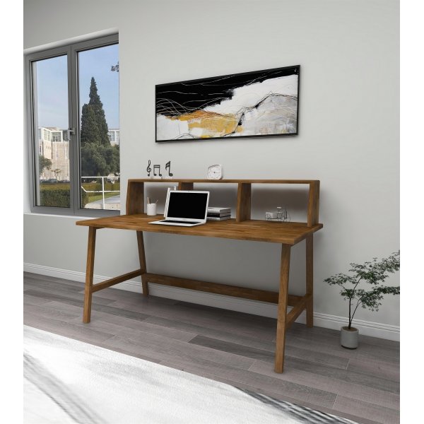 Lucy skrivbord 120x60 cm - Valnöt Lucy skrivbord 120x60 cm - Valnöt