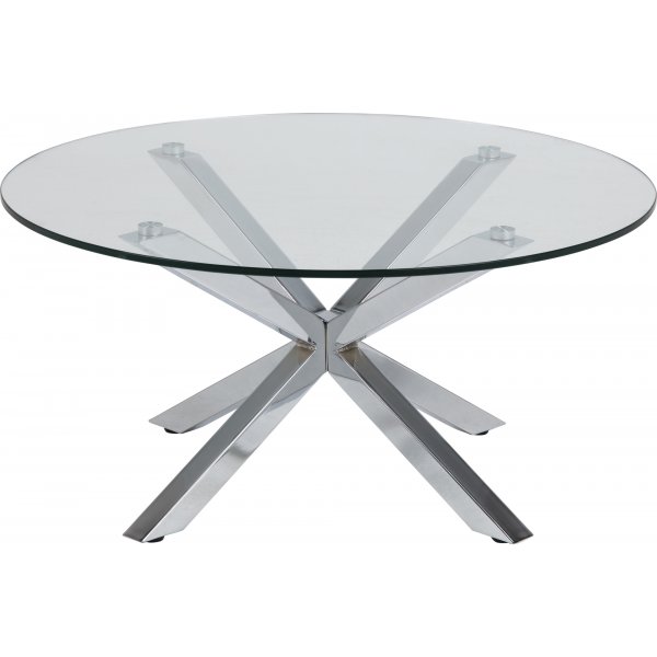 Heaven soffbord Ø82 cm - Krom Heaven soffbord Ø82 cm - Krom
