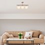 Atlas plafondlamp 10270 - Vintage/wit