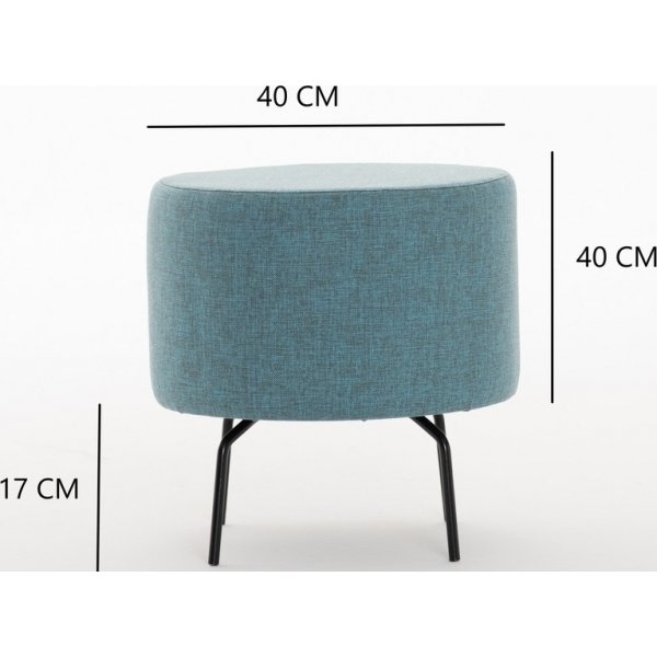 Octo sittpuff - Turkos Octo sittpuff - Turkos