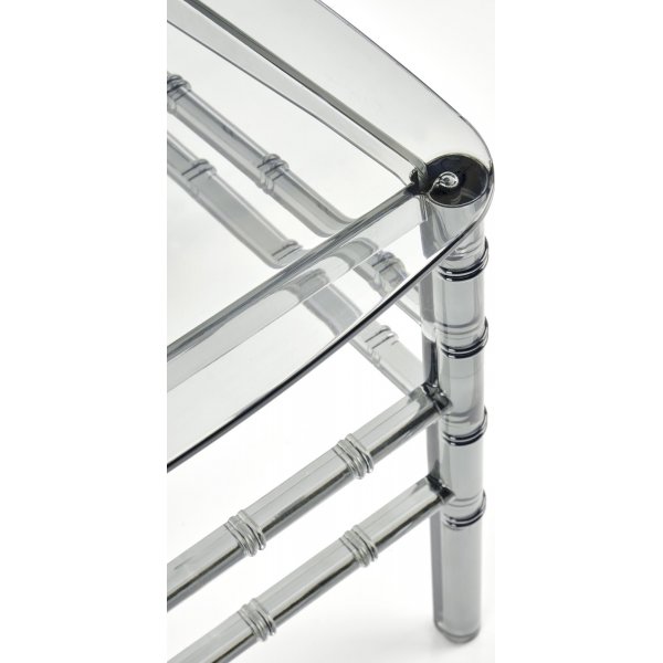 Chaise de salle à manger Cadeira 513 - Verre fumé Chaise de salle à manger Cadeira 513 - Verre fumé