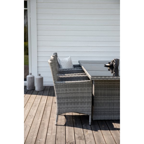 Padova utematgrupp med 6 st Malin stolar - Gr