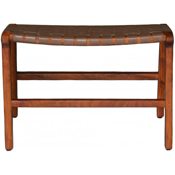 Porto Bello Fotpall Teak / Anilinlder