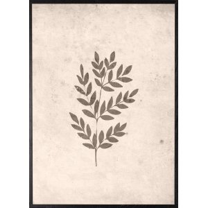 Poster - Spring leaf - 21x30 cm