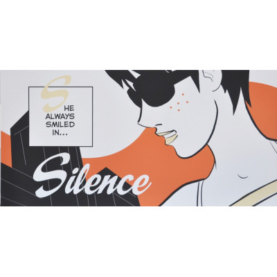 Comic 1 Tavla 120x60 cm - (Silence)