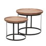 Melissa soffbord 60 cm - Tr/metall