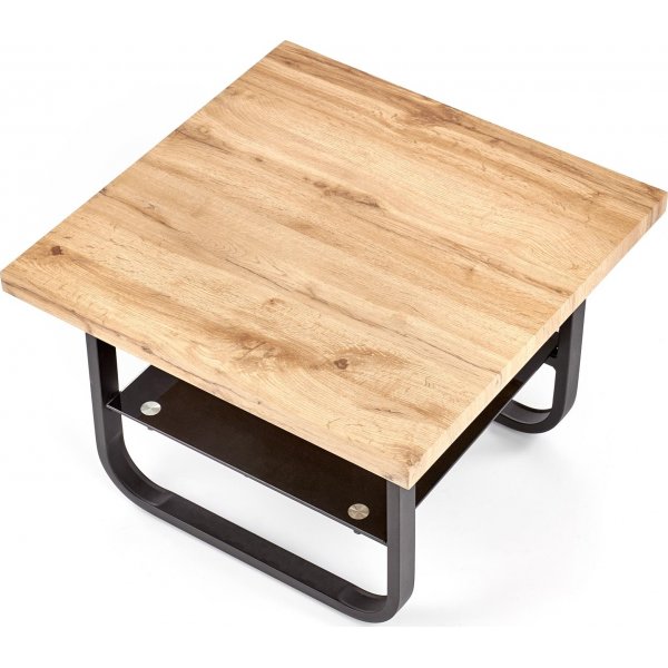 Table basse Thorn 65 x 65 cm - Chêne/noir Table basse Thorn 65 x 65 cm - Chêne/noir