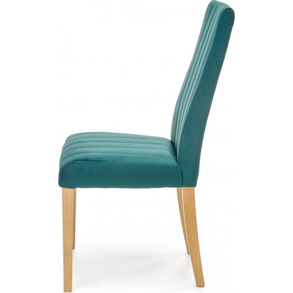 Chaise de salle à manger Heather - Velours vert Chaise de salle à manger Heather - Velours vert