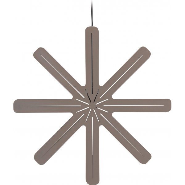 Sfsen adventsstjrna taklampa 60 cm - Svart/Mocca
