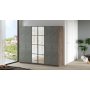 Home garderob 3 - Brun/gr