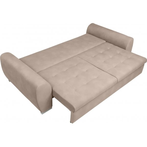 Canap convertible 3 places Gaspar - Beige