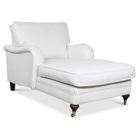 Howard London Premium Divanfåtölj - Vitt PU Howard London Premium Divanfåtölj - Vitt PU