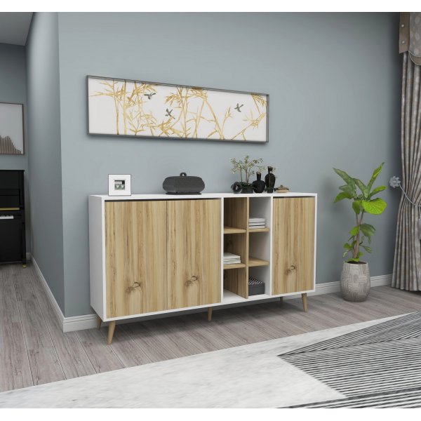 Buffet table - Chne/blanc