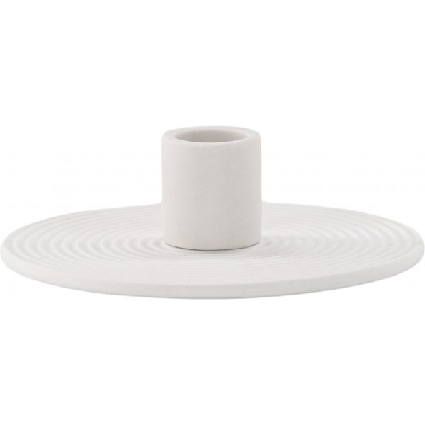 Dian ljusstake 12 x 4 cm - Vit