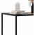 Table basse Mdicis 100 x 60 cm - Chne/noir