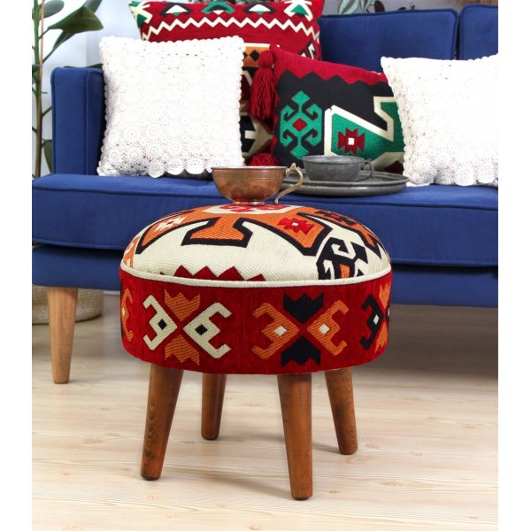 Melik sittpuff 1 - Flerfärgad Melik sittpuff 1 - Flerfärgad