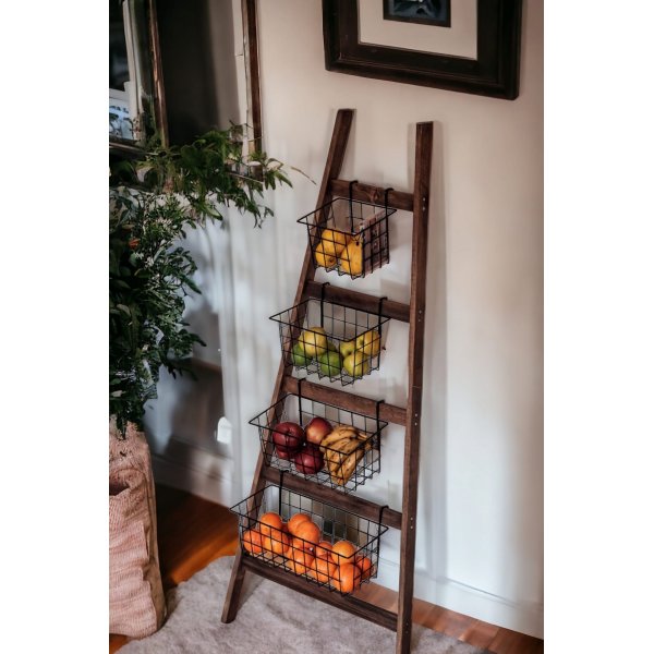 Miles ladderplank - Eiken/zwart Miles ladderplank - Eiken/zwart