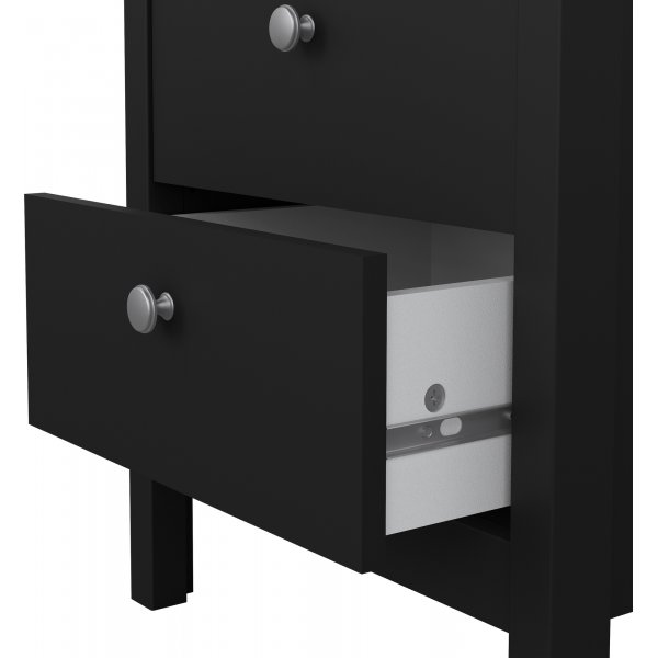 Nachtkastje Madrid - Zwart