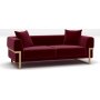 Magenta 2-zitsbank - Rood