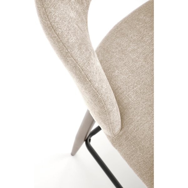 Barstol beige/valnöt sitthöjd 65 cm - Pelican Barstol beige/valnöt sitthöjd 65 cm - Pelican