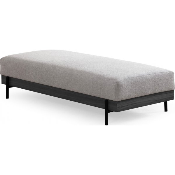 Pouf Eti - Gris/noir Pouf Eti - Gris/noir