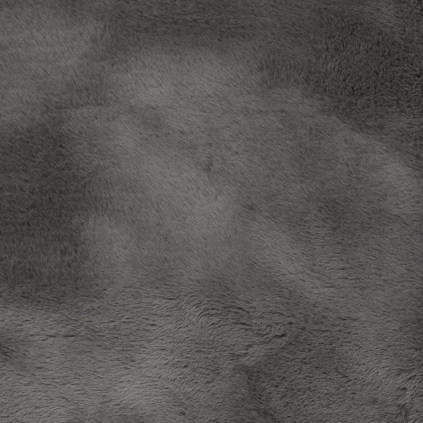 Fluffy fuskpäls Grå - 60 x 90 cm Fluffy fuskpäls Grå - 60 x 90 cm