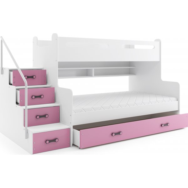 Max vningssng med frvaringslda 120 x 200 cm - Valfri frg