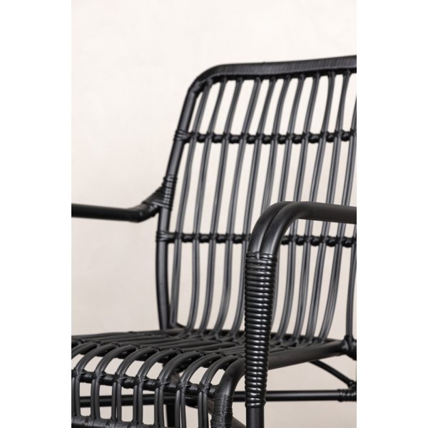 Rizal fåtölj - Svart Rizal fåtölj - Svart