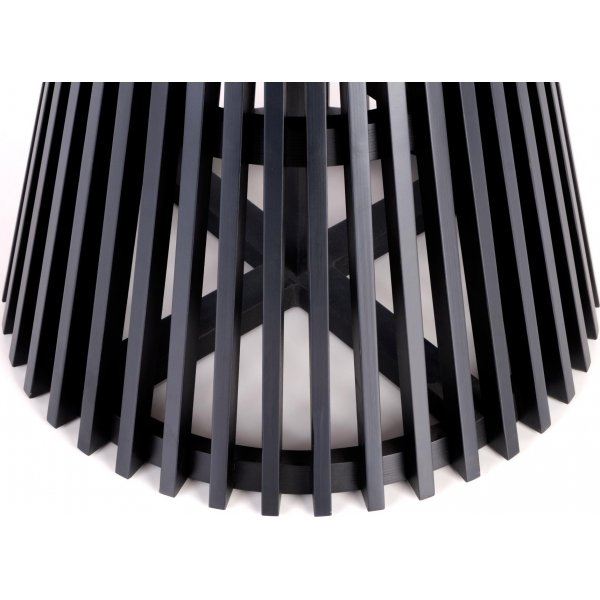 Table  manger Issey 120 cm - Chne/noir