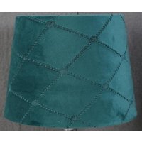Velvet Diamond lampskärm 20 cm - Turkose Velvet Diamond lampskärm 20 cm - Turkose