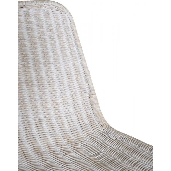 Regald matstol - Vit/vitpigmenterad Rotting Regald matstol - Vit/vitpigmenterad Rotting