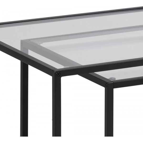 Seaford soffbord 55/90 cm - Svart