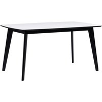 Mckenzie matbord 150 cm - Vit/svart Mckenzie matbord 150 cm - Vit/svart