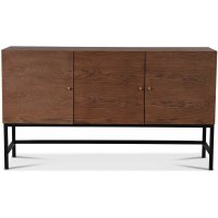 Thomas sideboard med 3 dörrar - Brunbetsad ek Thomas sideboard med 3 dörrar - Brunbetsad ek