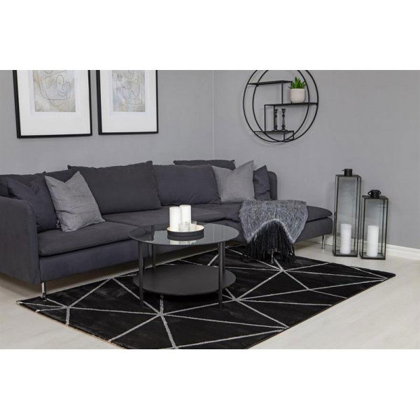 Maskinv�vd matta Diamond Lines - Silver