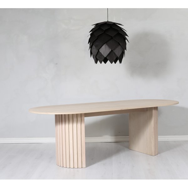 Table à manger ovale PiPi 230 cm - Blanchi Table à manger ovale PiPi 230 cm - Blanchi