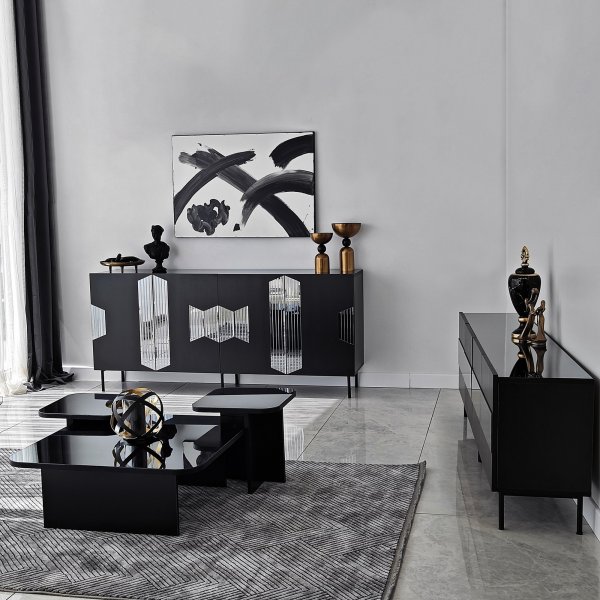 Vienna skänk - Svart Vienna skänk - Svart