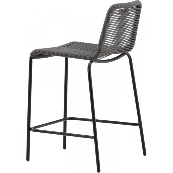 Lindos barstol - Svart/Mörkgrå Lindos barstol - Svart/Mörkgrå