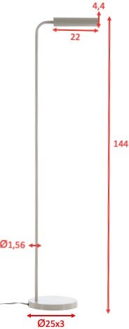 Harmonica golvlampa - Beige Harmonica golvlampa - Beige