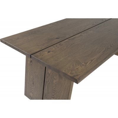 Logger matbord 210 x 100 cm - Ek