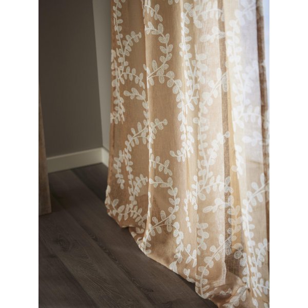 Rideau Jenny lot de 2 2 x 140 x 280 cm - Jaune chaud Rideau Jenny lot de 2 2 x 140 x 280 cm - Jaune chaud